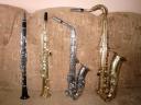 klarinet, sopránka, altka a tenor