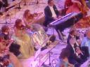 detailní pohled do orchestru
